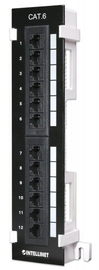 Panel de parcheo intellinet - negro, 25, 4 cm, 337 g