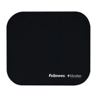 Mouse pad fellowes negro con microban