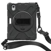 Protector de uso rudo para ipad mini - 6ta gen brobotix 6000557, negro, silicón, apple, protector de uso rudo