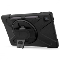 Funda protector de uso rudo - con correa y giro 360º para samsung galaxy tab s6 lite 10.4 sm-p610, sm-p615, sm-p613, sm-p619 (6001516), brobotix