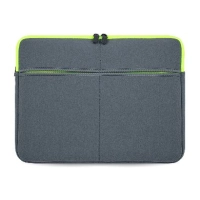Funda aircase 15.6 pulgadas - p/laptop, neopreno, gris, brobotix 6006030