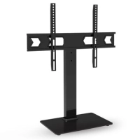 Soporte tv para escritorio o mesa  con base de cristal templado - 37-75 pulgadas, resistencia 45 kg, 6007778 brobotix