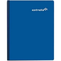 Cuaderno estrella universitario cosido doble raya 100 hjs