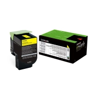Cartucho tóner lexmark - 3000 páginas, amarillo, laser, negro, verde