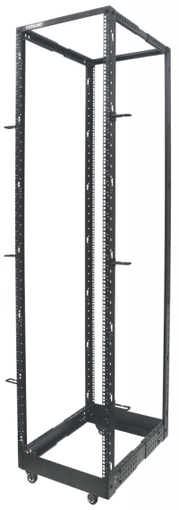 Rack intellinet abierto de 4 postes - 2139, 8 mm, negro