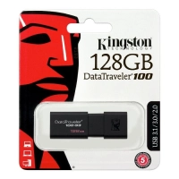 Memoria flash kingston 128 gb usb 3.0 (dt100g3128gb)