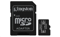 Memoria micro sdhc 100r a1 cl10 kingston 32 gb (sdcs232gb)