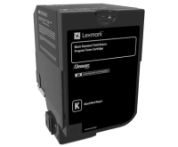 Toner laser lexmark / color negro / rendimiento estandar / 74c4sk0 / hasta 7,000 paginas / 5% de cobertura / p/modelos: cs720de, cx725dhe, cs725de