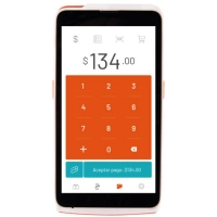 Terminal portátil clip pro 2.0 acepta tarjetas de crédito / debito cuenta con internet propio