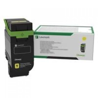 Toner lexmark 75m4hy0 amarillo, alto rendimiento 8800 paginas, para cs531, cx532