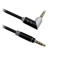 Cable stereo m-m brobotix 764656 - 1 m, macho / macho, negro