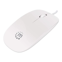 Mouse economico manhattan usb blanco 177627 Mouse economico manhattan usb blanco 177627