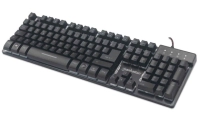 Teclado gaming usb base metalica led luces multicolor manhattan 178457 Teclado gaming usb base metalica led luces multicolor manhattan 178457