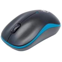 Mouse optico inalambrico manhattan success negroazul 179416 Mouse optico inalambrico manhattan success negroazul 179416