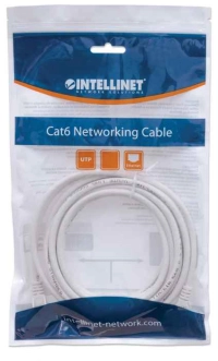 Cable patch intellinet rj45 0.5m(1.5ft) cat6 utp blanco m-m 341936 Cable patch intellinet rj45 0.5m(1.5ft) cat6 utp blanco m-m 341936