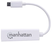 Adaptador usb tipo c a red gigabit manhattan 507585