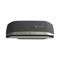 Altavoz manos libres hp poly 772c9aa sync 20 plus mt version microsoft teams portatil conectividad usb-a y bluetooth controles touch ip64 bateria hasta 20 h ideal para salas pequeñas  o individual