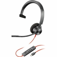 Poly auriculares usb-c voyager 4320 con certificación de microsoft teams + adaptador bt700