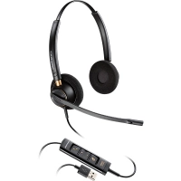 Diadema hp poly 783r3aa encorepro hw525/ binaural usb-a con microfono cancelacion de ruido para call center