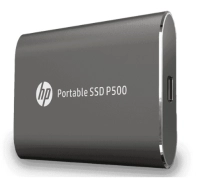 Unidad de estado slido ssd externo 500gb hp p500 black puerto usb 3.2 gen 1 tipo -c 7nl53aa