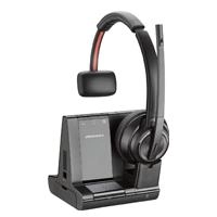 Diadema hp poly 7s447aaaba savi 8210-m office inalambrica dect version microsoft teams conecta telefono de escritorio, celular y pc alcance de hasta 180 metros