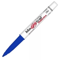 Marcador magistral didactico punto fino azul c/12 pzas