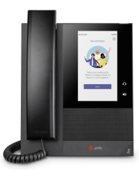 Poly telefono ip multimedia empresarial ccx 400 para microsoft teams y habilitado con poe