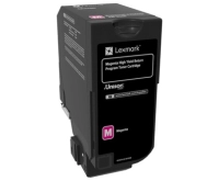 Toner lexmark 84c4hm0 magenta, alto rendimiento 16000 paginas, para cx725dhe