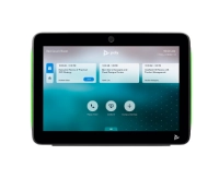 Control táctil hp poly 875k5aa tc10 / pantalla de 10.1 pulgadas  led touch para videoconferencia certificacion para zoom color negro