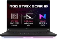 Asus gaming rog scar 16 (2025) g635lw-rw037w intel core ultra 9 275hx - nvidia geforce rtx 5080, 32gb ram, 1tb ssd, pantalla 16 pulgadas, windows 11 home