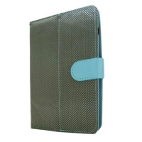 Funda para tableta brobotix 910189 - 7 pulgadas, gris, vinipiel, universal