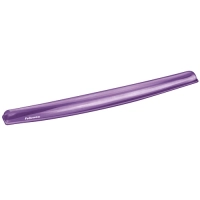 Reposa muñecas fellowes para teclado de gel crystal color violeta