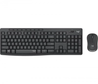 Kit teclado y mouse logitech mk295 - negro