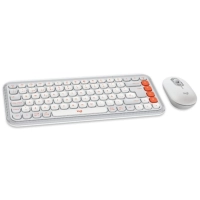 Teclado/mouse logitech pop icon inalambrico bluetooth easy-switch blanco