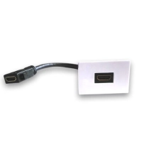 Inserto hdmi brobotix 938917 - hdmi, hembra/hembra, color blanco