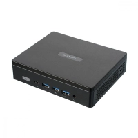 Mini pc barebone ecs (95-667-qe3035) liva z5 plus   intel u300 (sin memoria, sin almacenamiento)