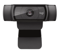 Cámara web logitech full hd 1080p/30 fps hd 720p/30 fps
