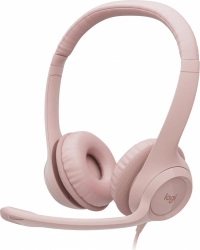 Diadema h390 rosa  logitech   981-001280