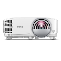 Proyector benq mw826sth - 3500 lúmenes ansi, dlp, tiro corto 0.49, wxga (1280x800), 15000 h, blanco