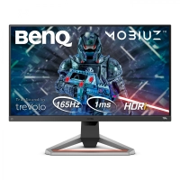 Monitor mobiuz  benq ex2710s - 27 pulgadas, 280 cd/㎡, 1920 x 1080 pixeles, 1 ms, negro/gris metalizado