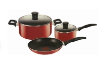 Bateria t-fal mod. family cook 5 pzas 2.5mm rjo