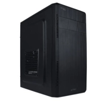 Gabinete asus (a31 tg black) negro, vidrio templado,soporta btf, mt, s/fuente