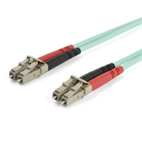 Startech.com cable de 7m de fibra óptica multimodo om3 lc a lc upc - full duplex 50125 - 100g - lommfvcsel - pérdida baja <0.3db - lszh - cable for dispositivo de red - 10gbits - cable de conexión - 50125 µm - aqua