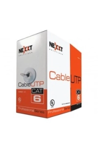 Cable nexxt solutions enterprise cat6 utp 4p 23awg cm 305m gris