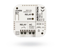 Rele de alimentacion inalambrico multifuncion empotrado en caja, el rele de alimentacion inalambrico multifuncion es un componente del sistema jablotron 100+. incluido en el panel de control, el rele copia las salidas pg seleccionadas.