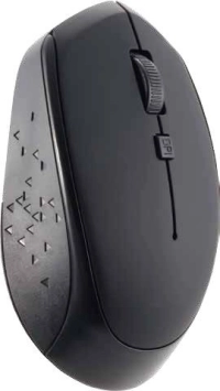 Mouse acteck ac-916462 - negro, 3 botones, rf inalámbrico, óptico, 1600 dpi