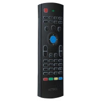 Control remoto para pantalla con teclado qwerty acteck ac-927000 - negro