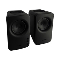 Bocinas bluetooth dynamic exact mini bs475 advance series - sonido estéreo 2.0, potencia 10w rms, conexiones: bluetooth 5.3v, auxiliar, adaptador de corrient
