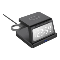 Cargador con reloj para escritorio energon s mate ci730 acteck