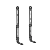 Soporte barra de sonido enforce zone sb470 acteck advanced series - soporte para barra de sonido universal, sujeción  atornillado, orificios m3-m4-m5